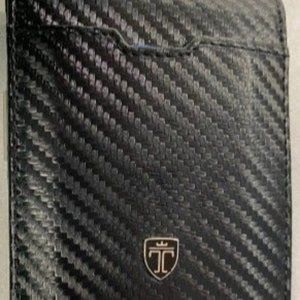 Men's Slim Wallet with Money Clip AUSTIN RFID Blocking Bifold Credit Card Holder